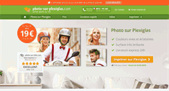 Desktop Screenshot of photo-sur-plexiglas.com
