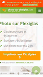 Mobile Screenshot of photo-sur-plexiglas.com